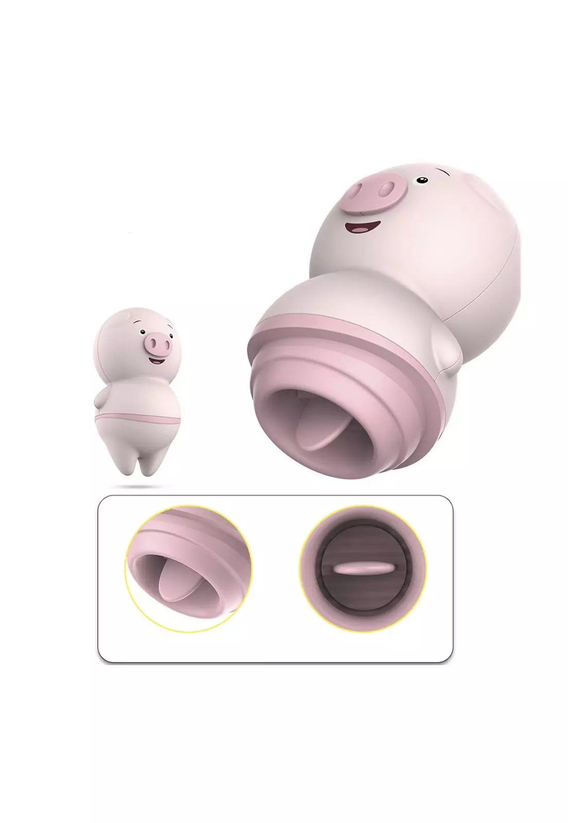 Vibrador Estimulador de Clitoris Chanchito Lamedor LILO-1