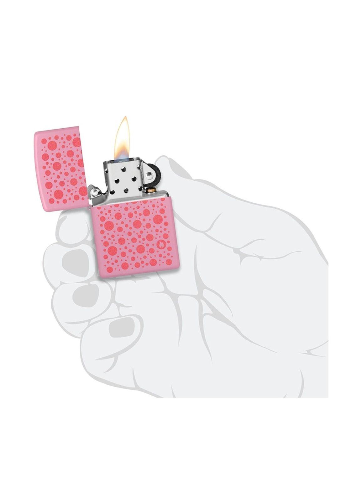 Encendedor Zippo Polka Dot Design Rosa ZP46170-3