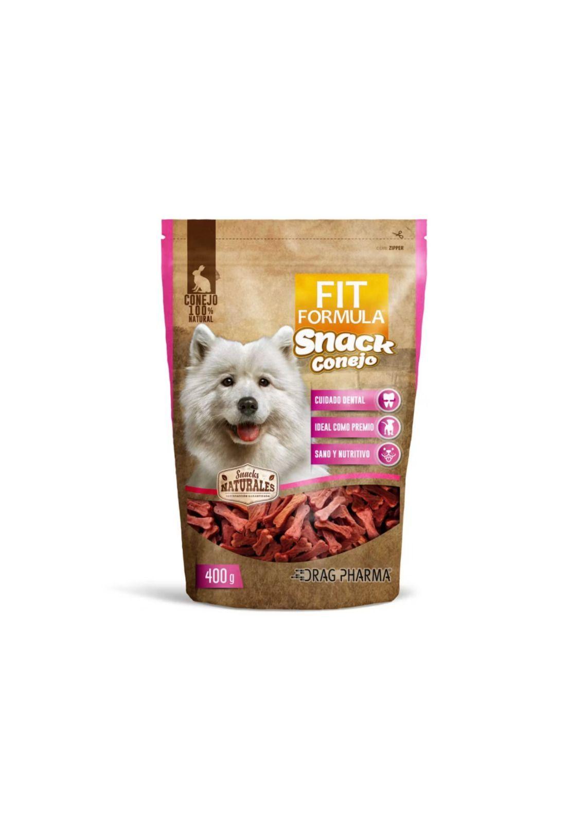 Snack Para Perros Conejo Fit Formula  400 G-0