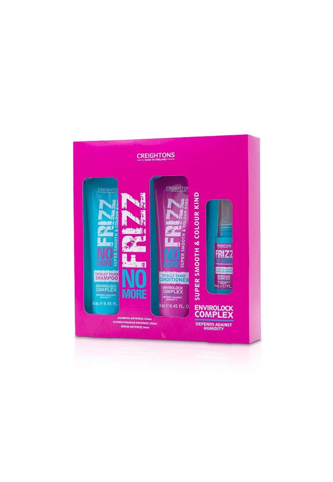 Shampoo +  Acondicionador + Serum No More Frizz Creightons -1