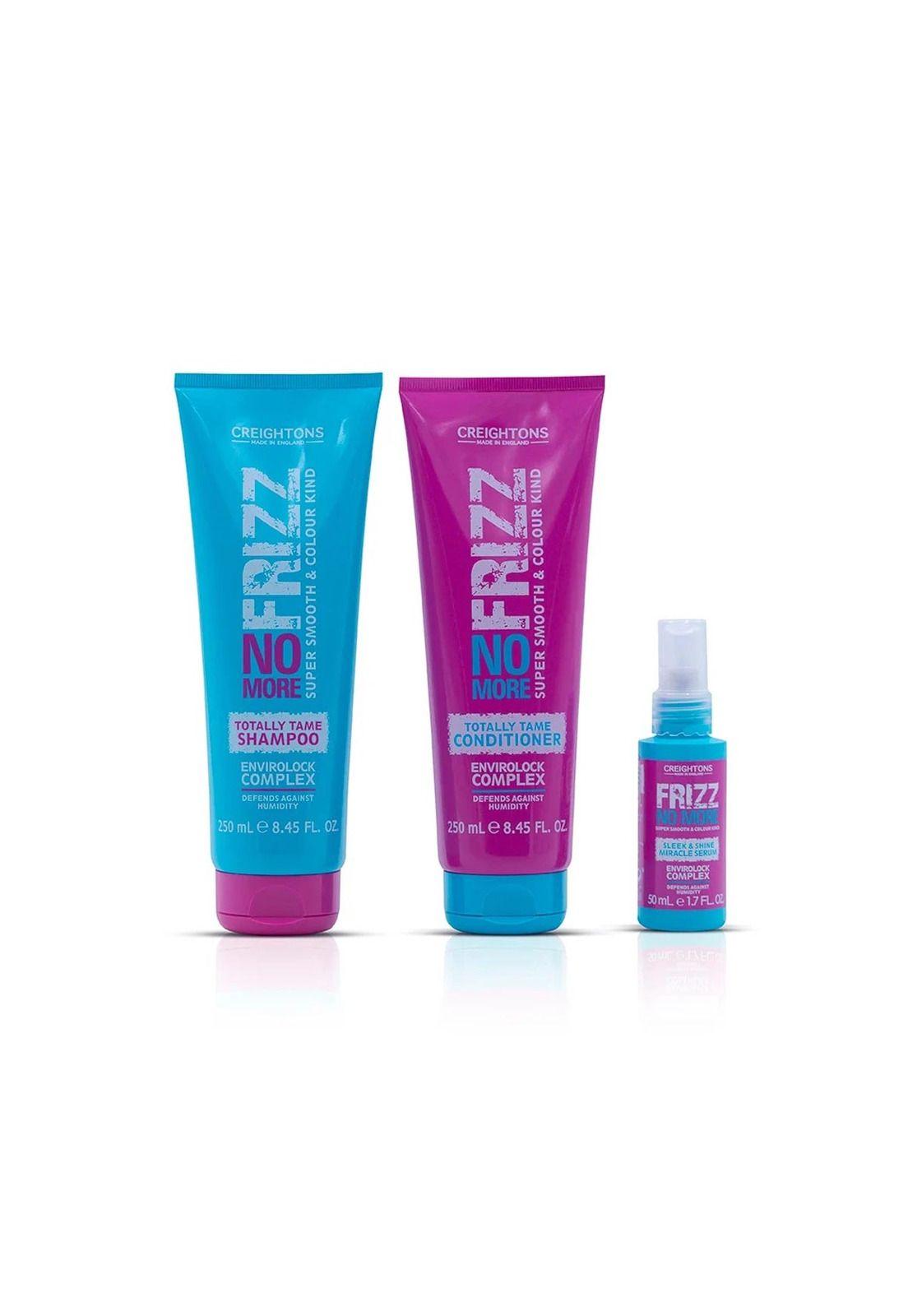 Shampoo +  Acondicionador + Serum No More Frizz Creightons -2