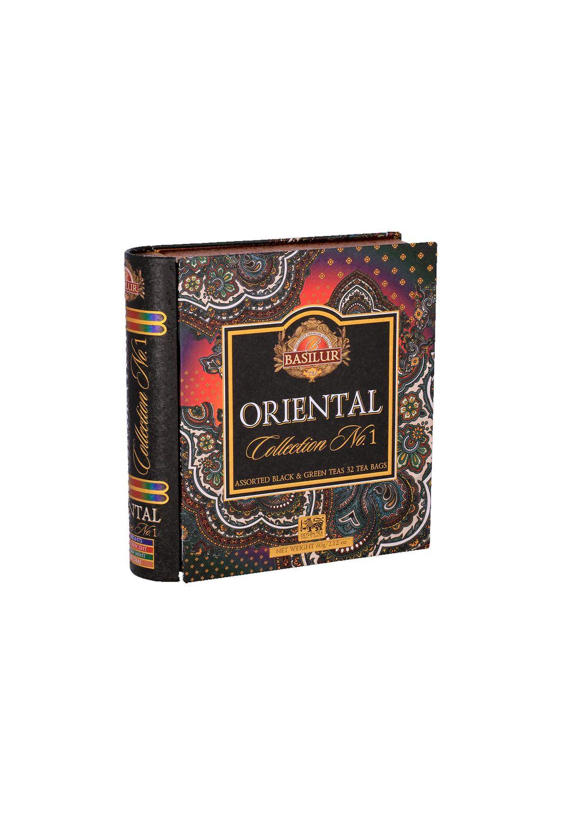 Te Negro Verde Surtido Basilur Libro Oriental N1 32 bolsas-0
