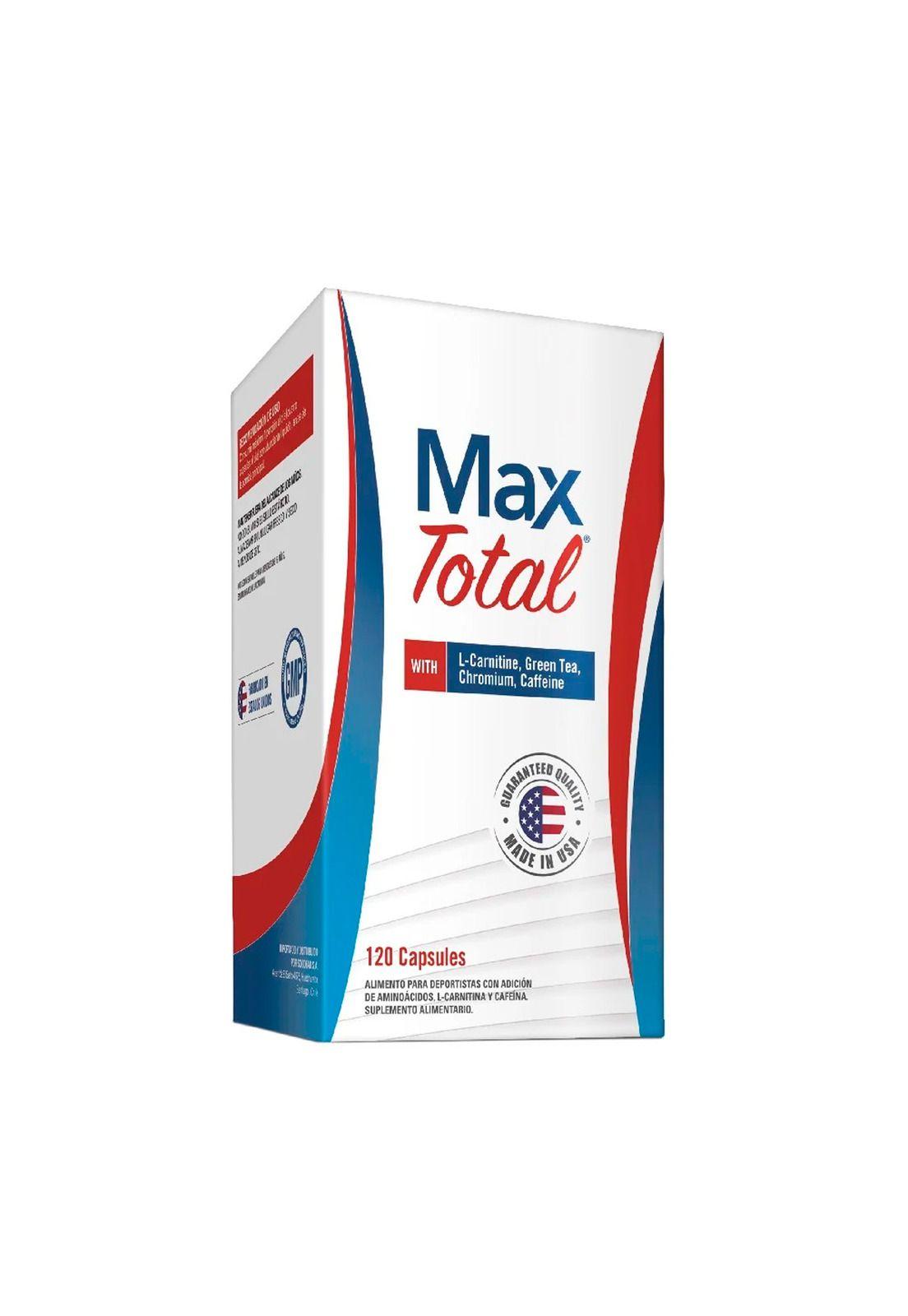Suplemento Alimenticio L-Carnitina Max Total 120 Capsulas-0