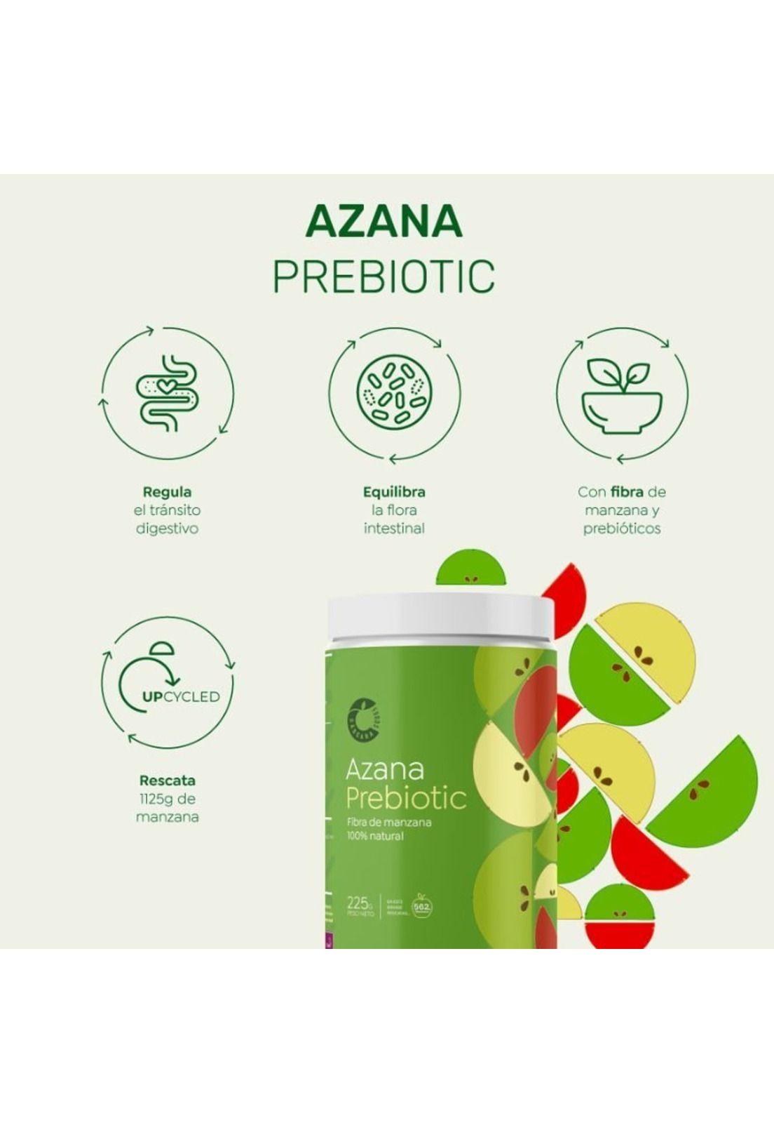 Azana Prebiotic Fibra de Manzana Cáscara Foods 225gr-3