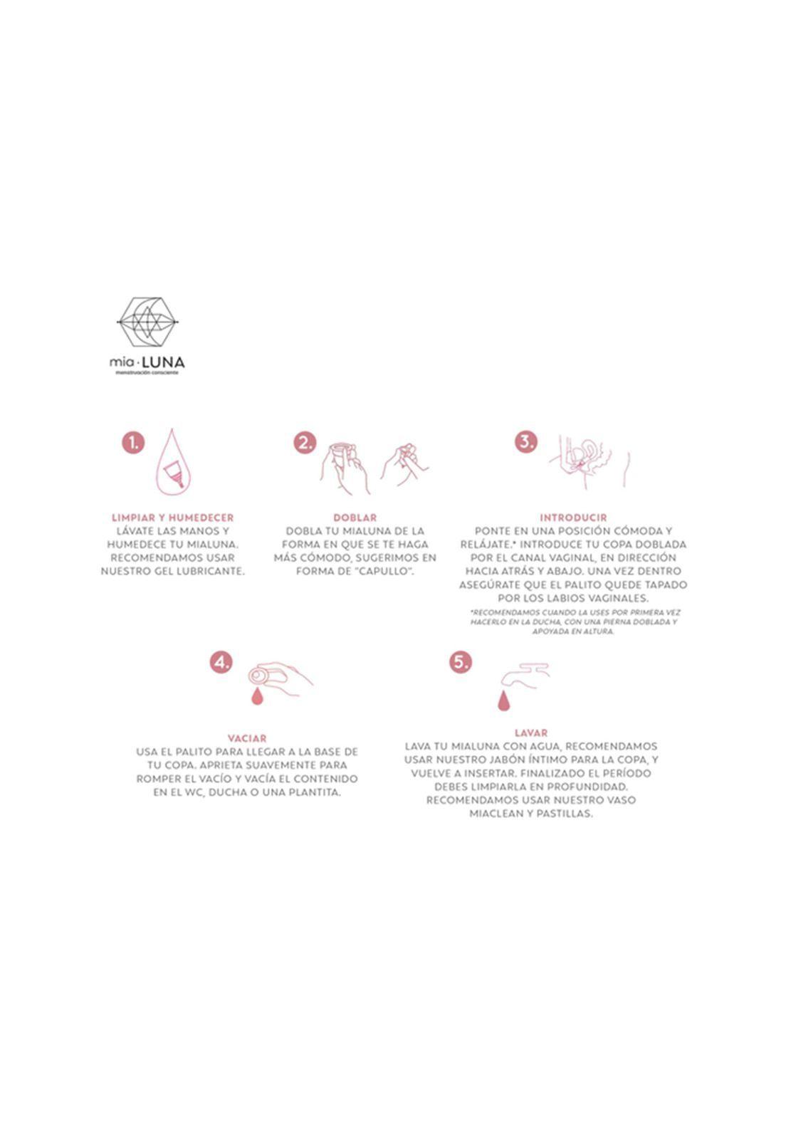 Copa Menstrual Mia Luna Naranja Talla Xs-4