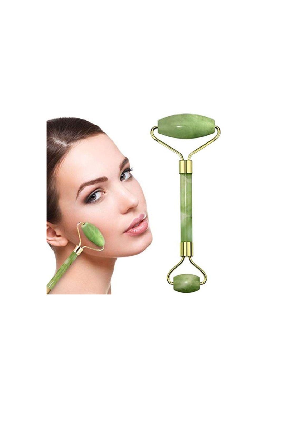 Pack 3 Rodillo Masajeador Roller Jade Facial Roller Piedra Jade-2