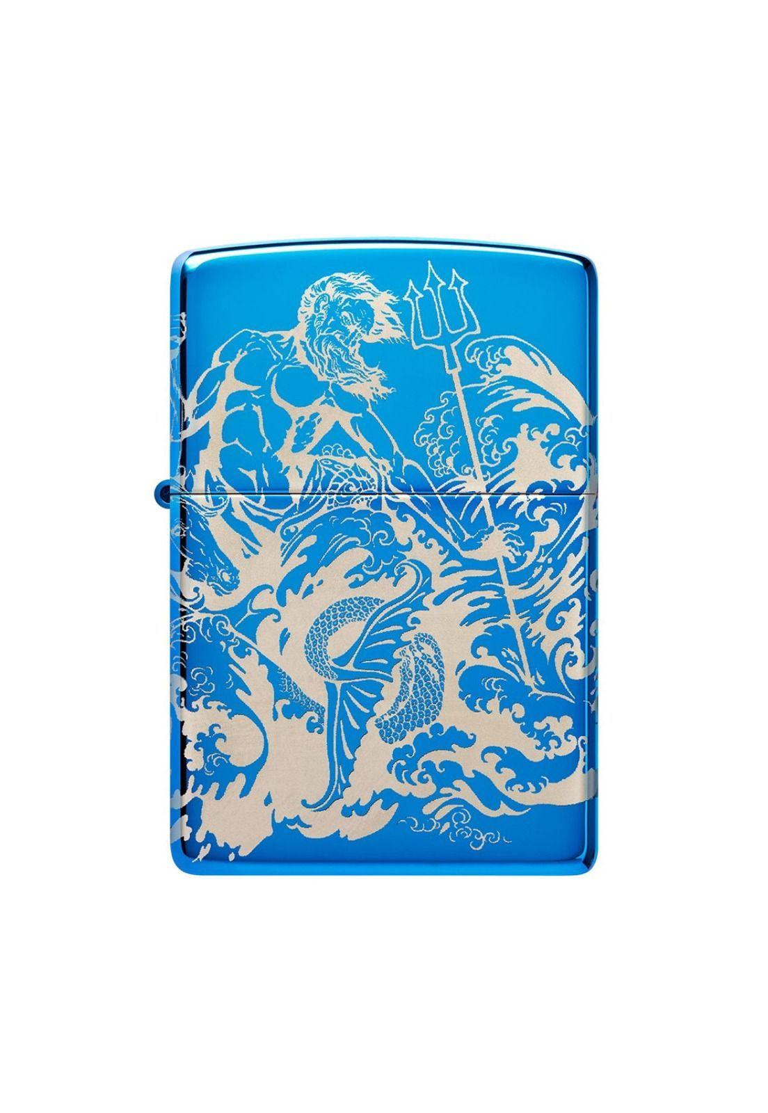 Encendedor Zippo Atlantis Design Azul ZP48787-0