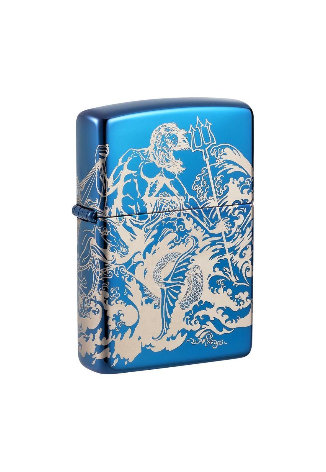 Encendedor Zippo Atlantis Design Azul ZP48787-2