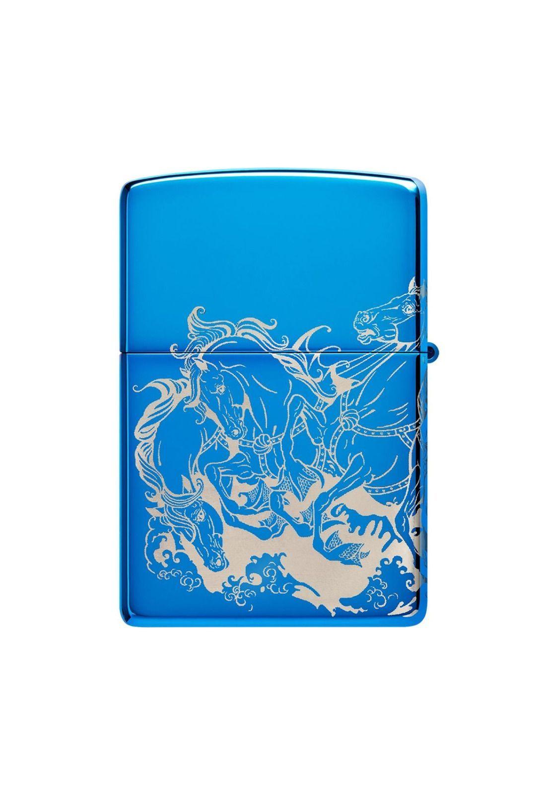 Encendedor Zippo Atlantis Design Azul ZP48787-5