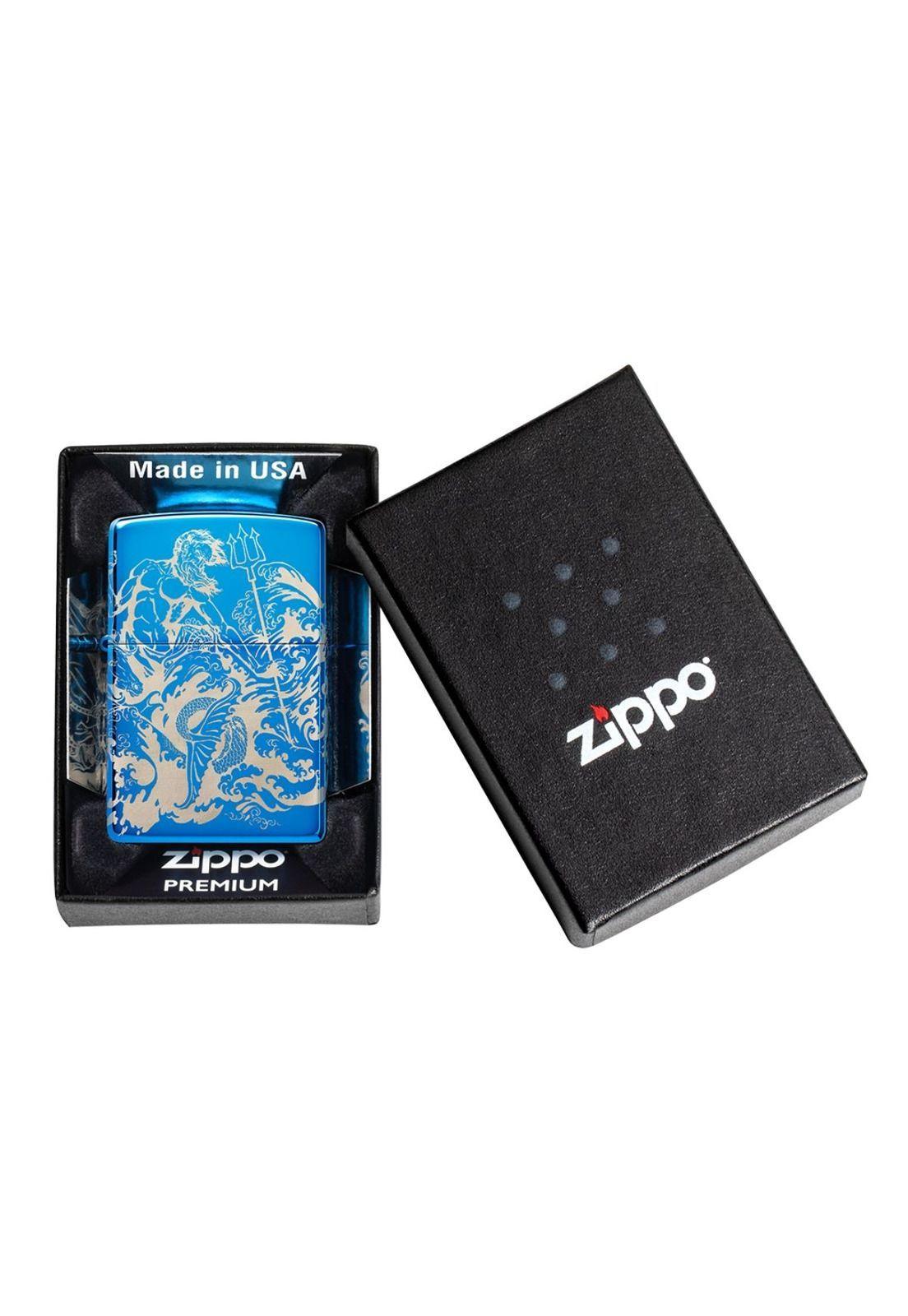 Encendedor Zippo Atlantis Design Azul ZP48787-6
