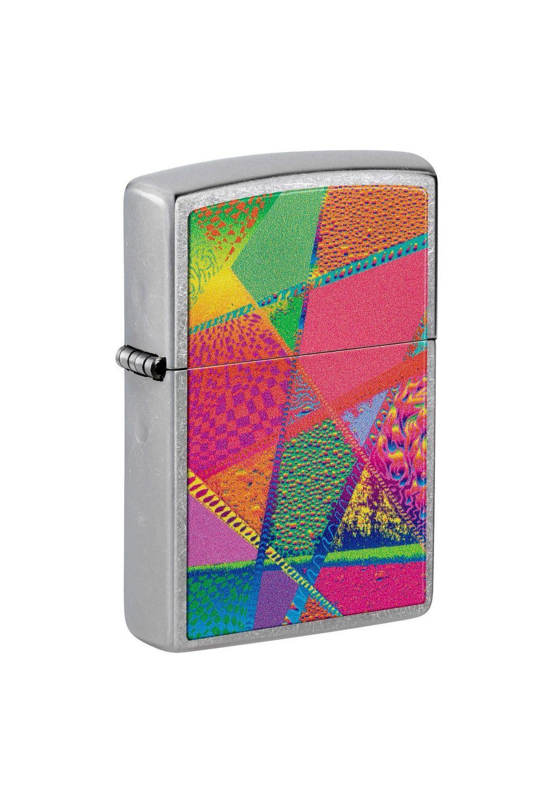 Encendedor Zippo Retro Pattern Design Plateado ZP48498-2