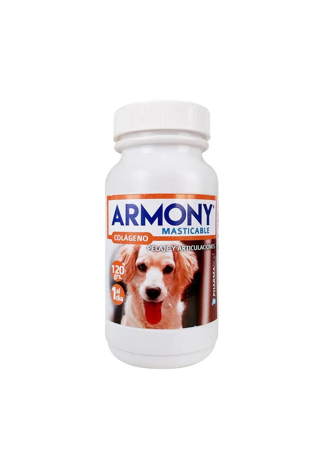 Suplemento Masticable para Perros Armony con Colageno 120g-2