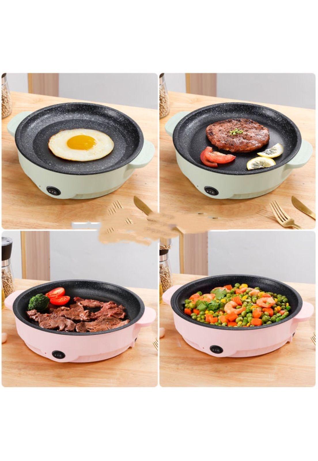 Sartén Eléctrico Multifuncional Color Rojo-1