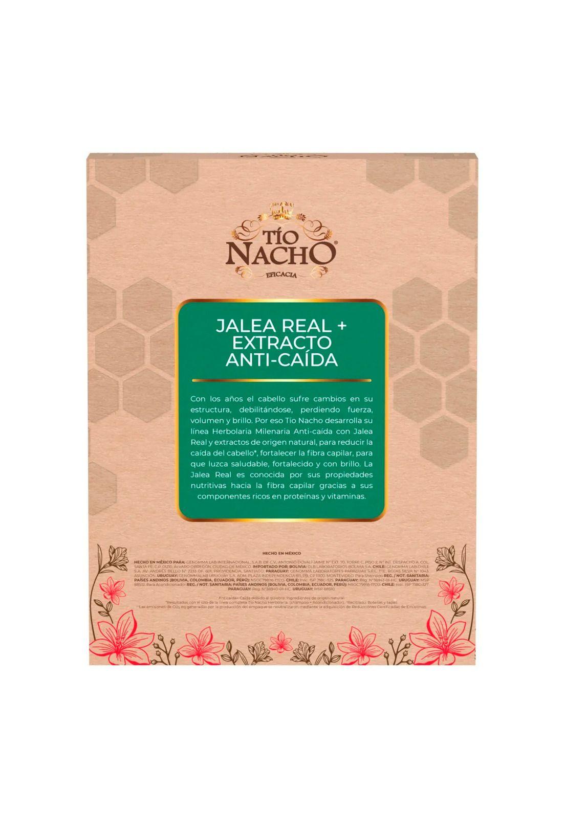 Tío Nacho Herbolaria Pack Shampoo + Acondicionador 415ml C/u-1