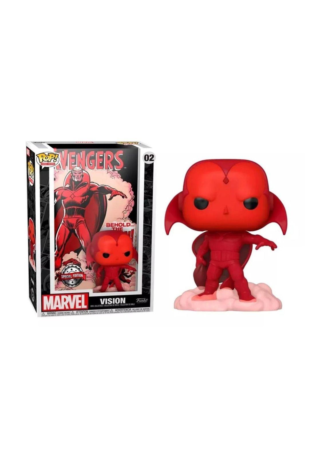 Funko Pop Vinyl Comic Cover Marvel Vision 02-0