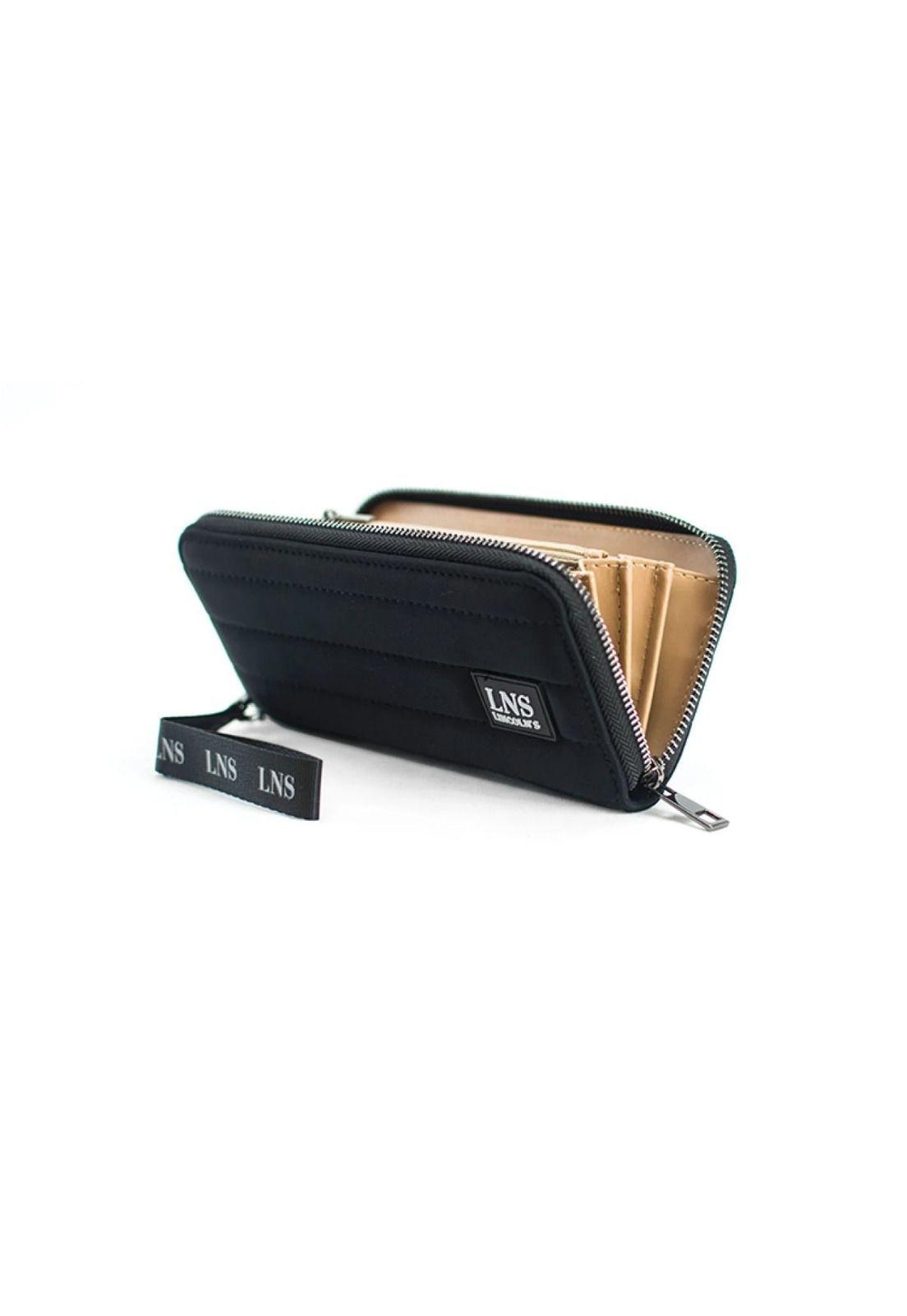 Billetera Mujer Primula Negro Lincoln's-0