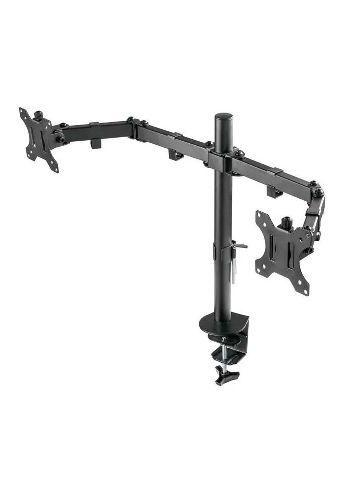 Soporte Monitor Doble Escritorio Articulado 13-32" HC-024N Premium-0