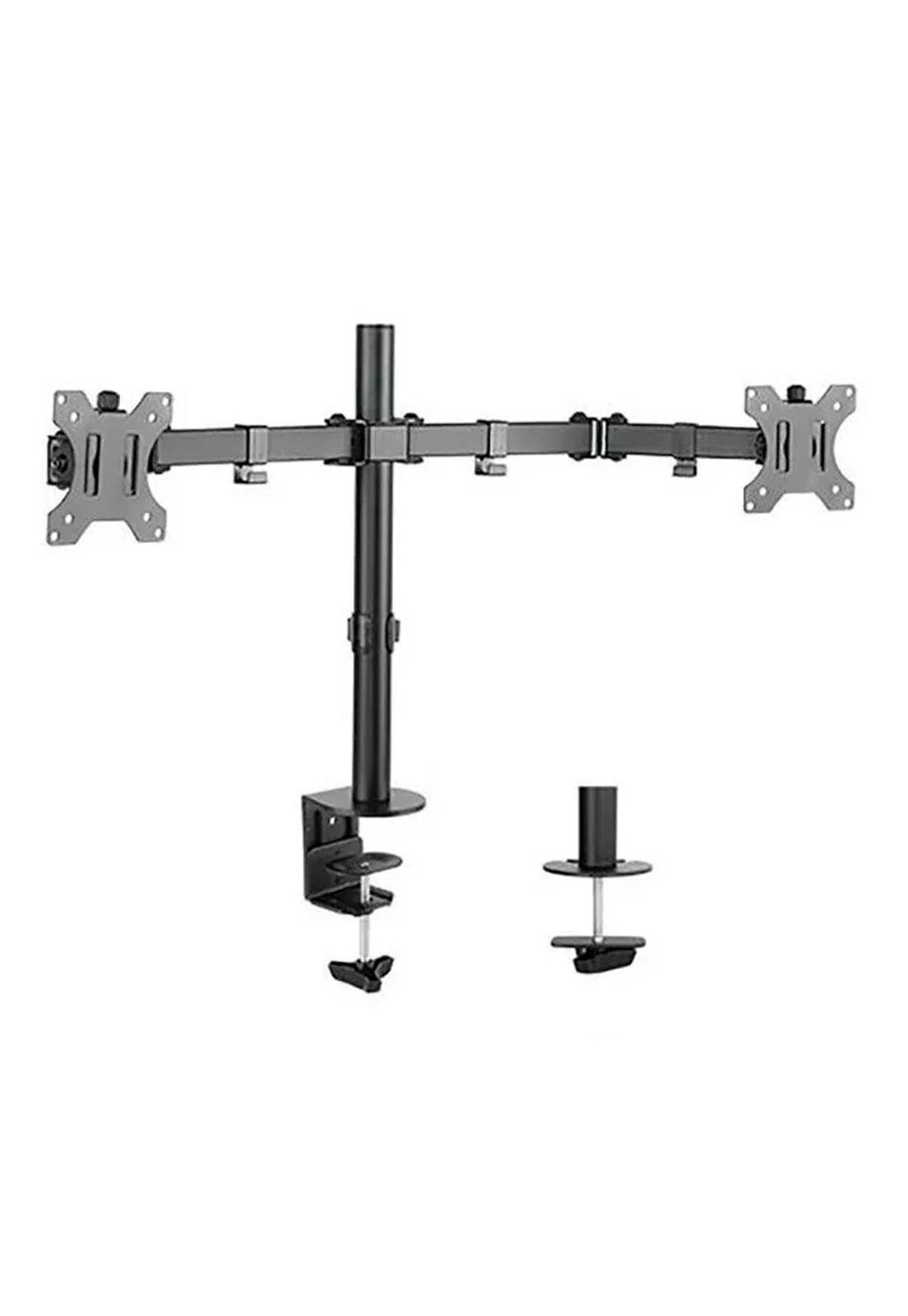 Soporte Monitor Doble Escritorio Articulado 13-32" HC-024N Premium-1