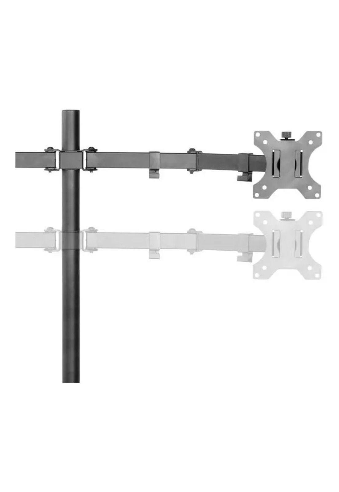 Soporte Monitor Doble Escritorio Articulado 13-32" HC-024N Premium-3