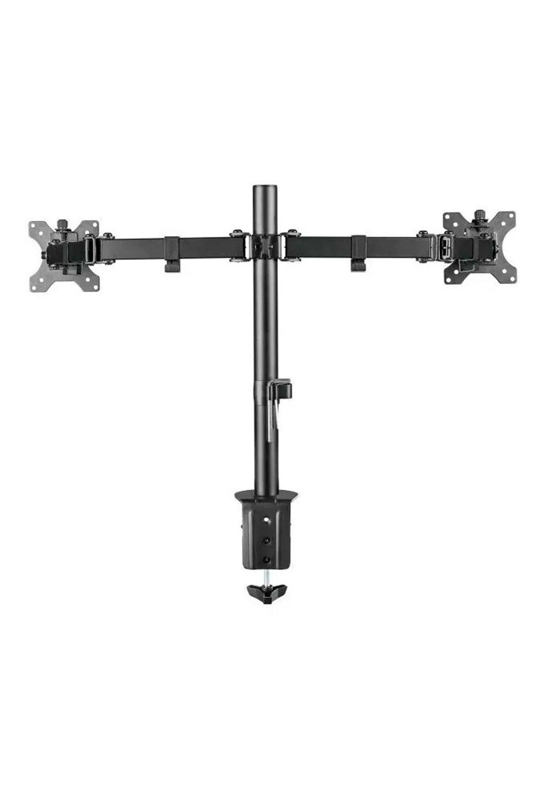 Soporte Monitor Doble Escritorio Articulado 13-32" HC-024N Premium-4