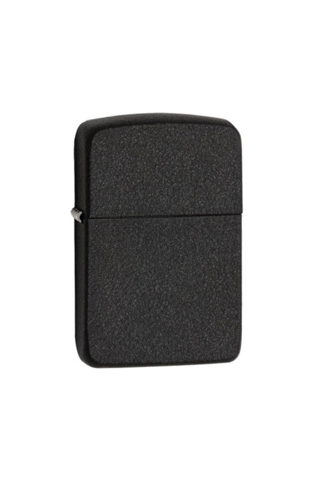 Kit Encendedor Zippo Black Crackle+Estuche Tactical ZP49402 (Talle:Tamaño Único)-1