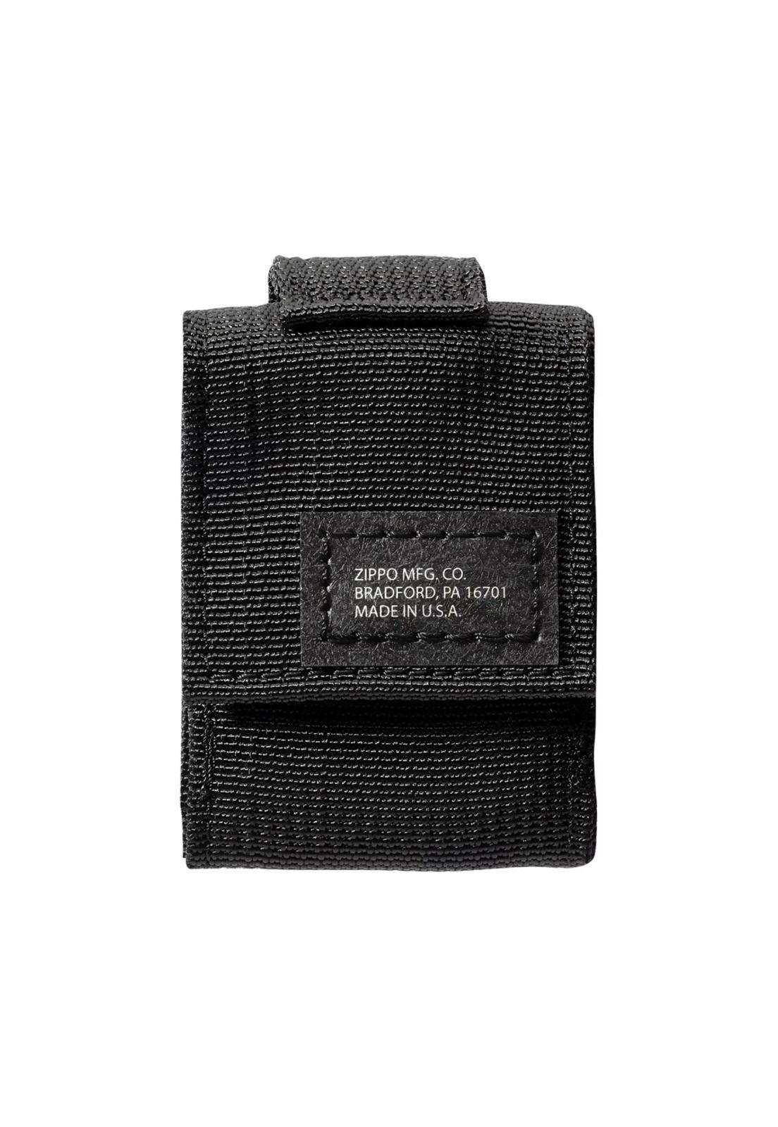 Kit Encendedor Zippo Black Crackle+Estuche Tactical ZP49402 (Talle:Tamaño Único)-6