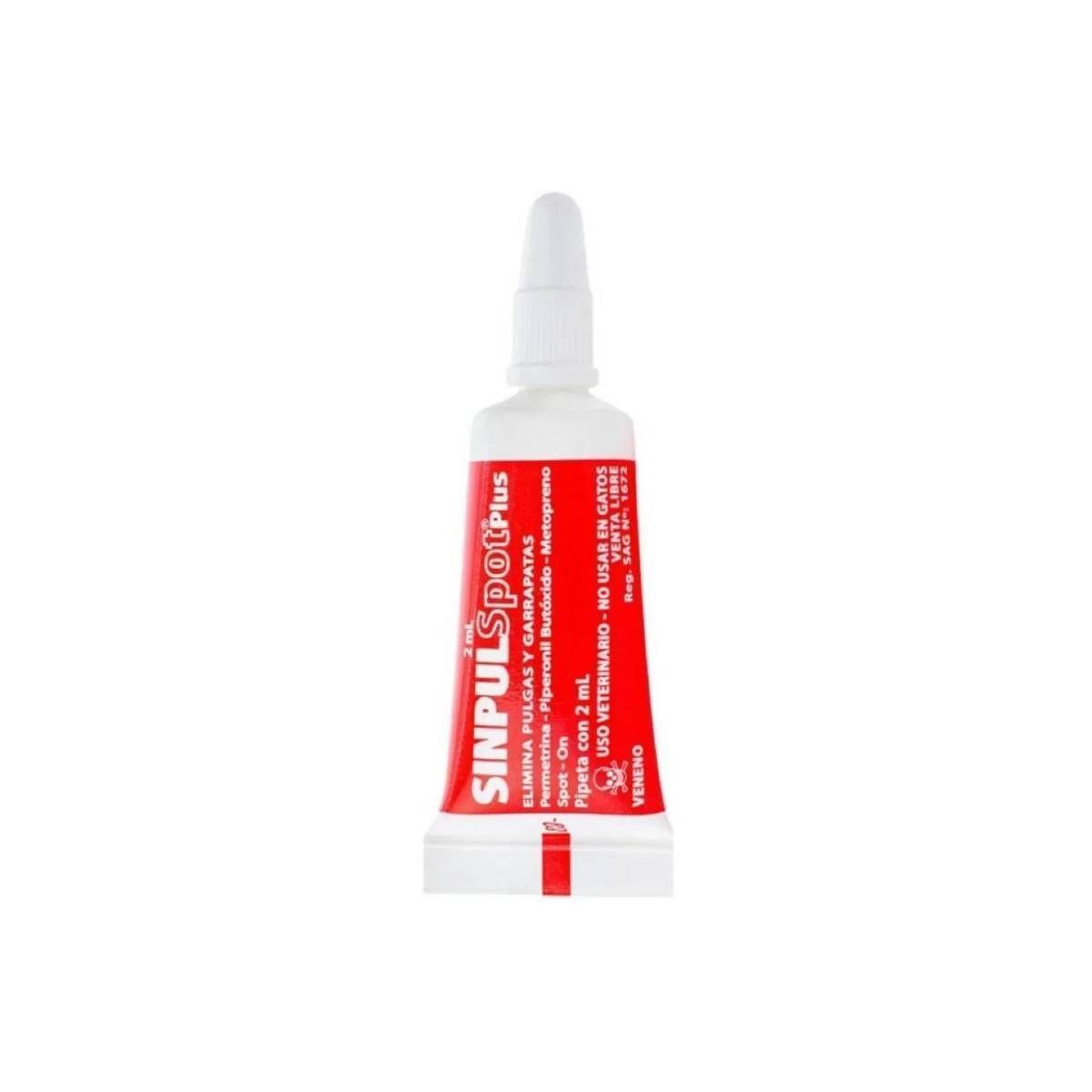 Pipeta AntiGarrapatas Sinpul Spot Plus Raza Mediana 5 A 15kg-1