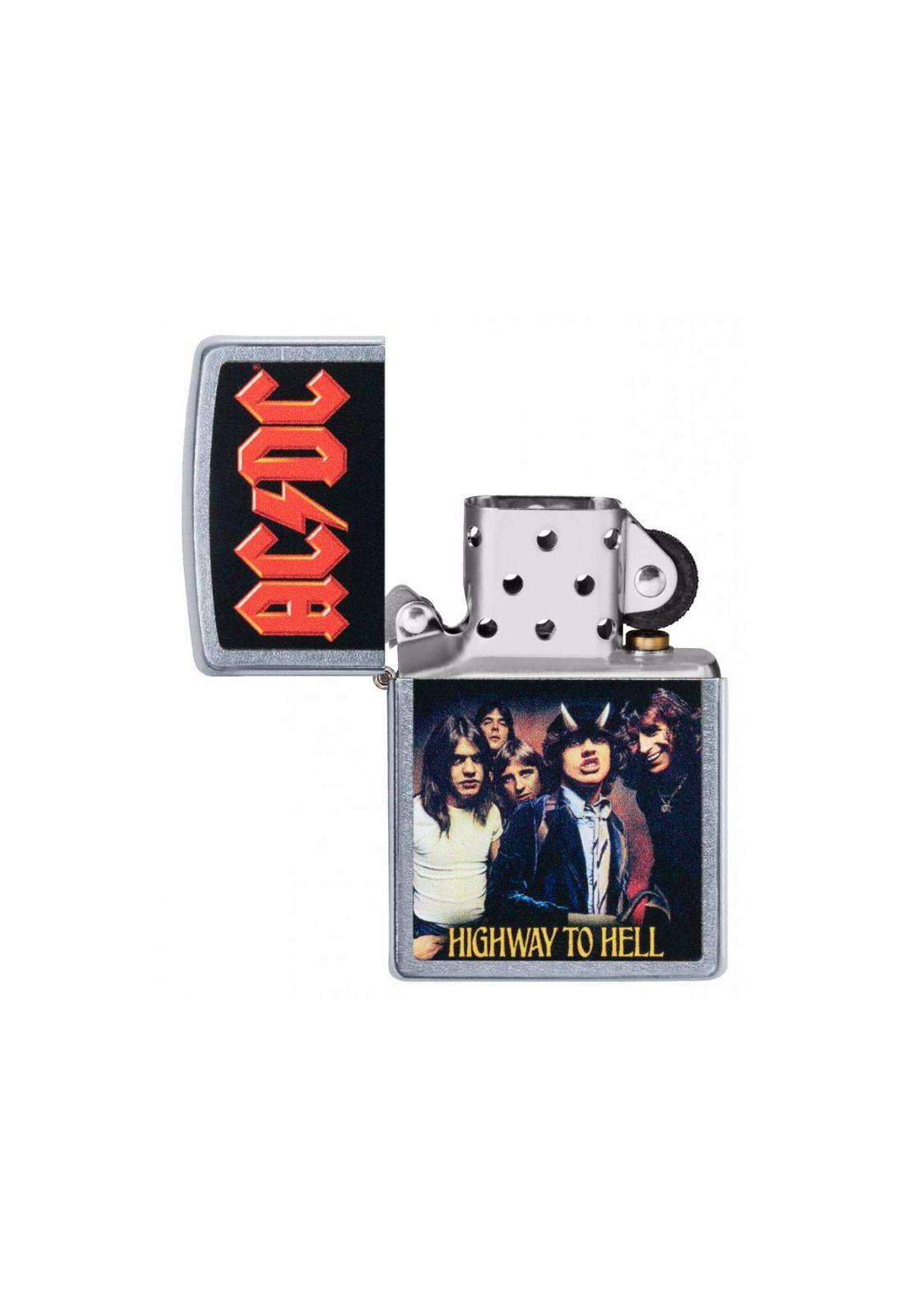 Encendedor Zippo ACDC Plateado ZP49235-1