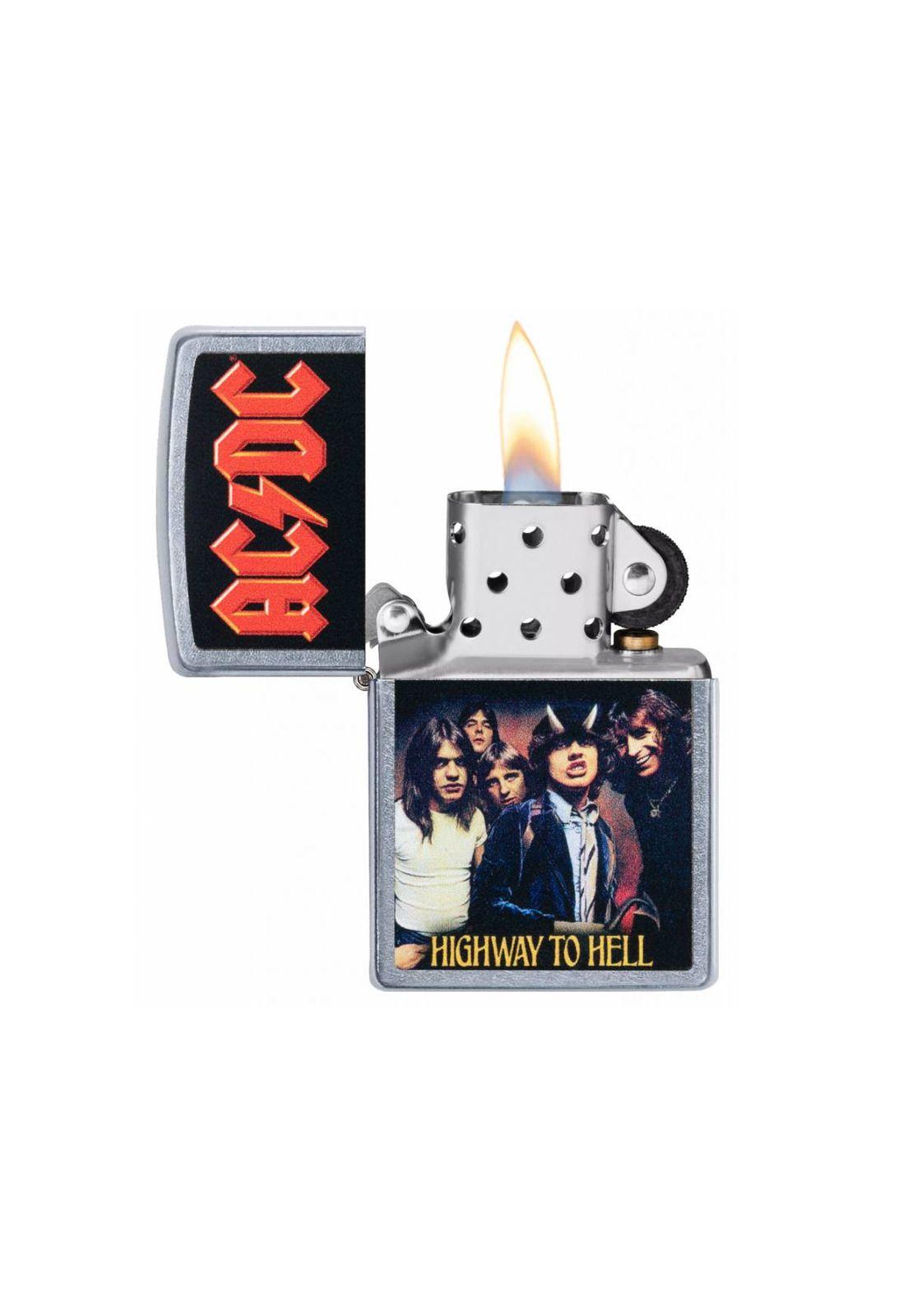 Encendedor Zippo ACDC Plateado ZP49235-3