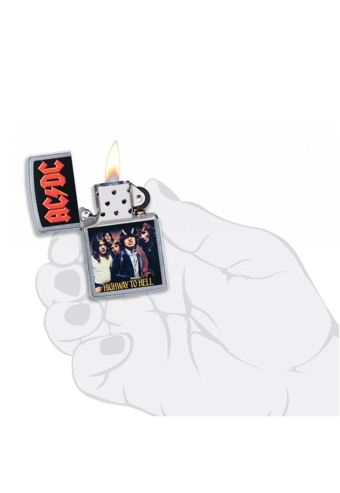 Encendedor Zippo ACDC Plateado ZP49235-4