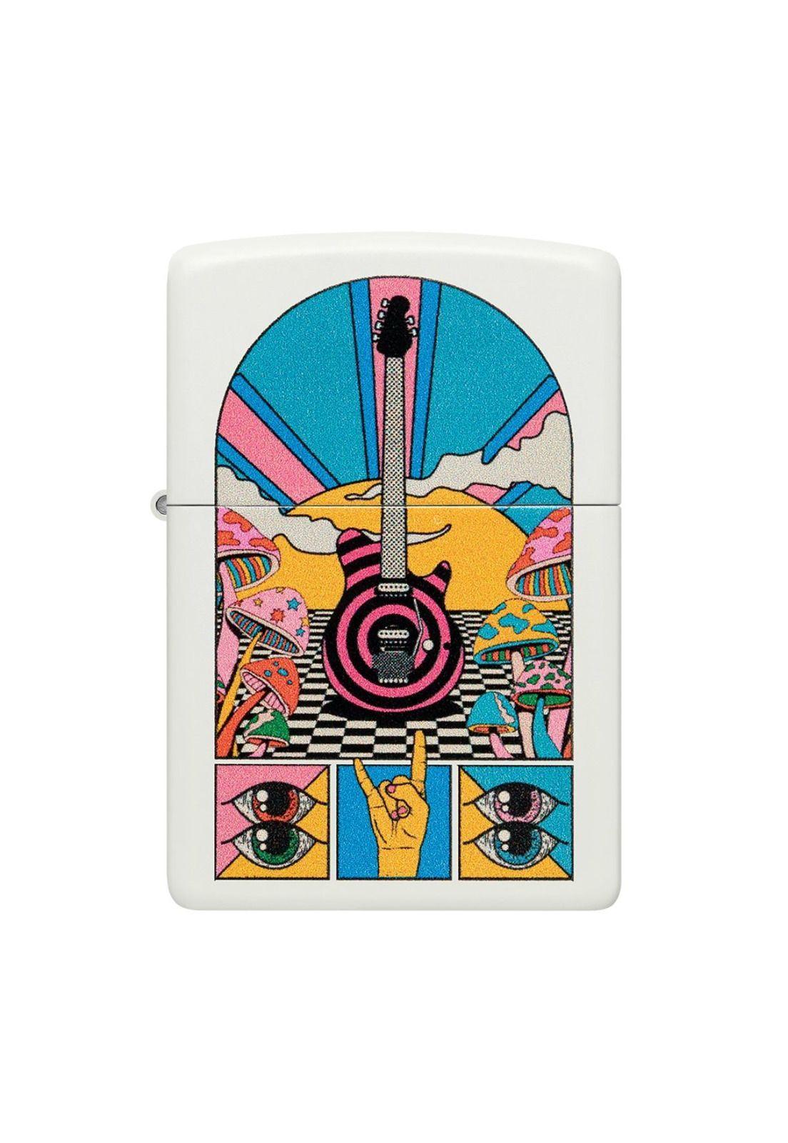 Encendedor Zippo Retro Music Design Blanco ZP46167-0
