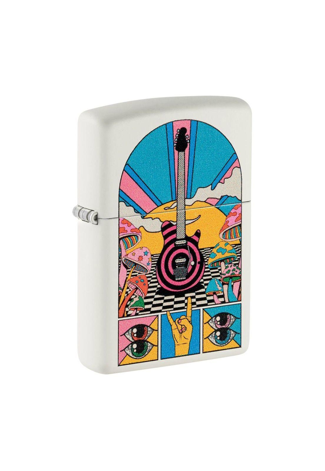 Encendedor Zippo Retro Music Design Blanco ZP46167-2