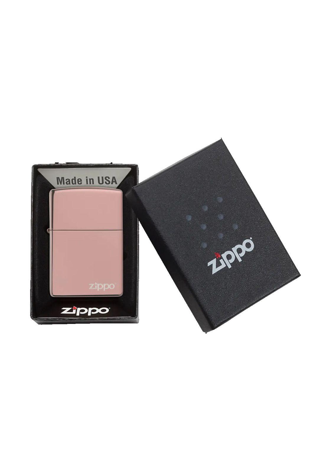 Encendedor Zippo Classic High Polish Gold Rosa ZP49190ZL-3