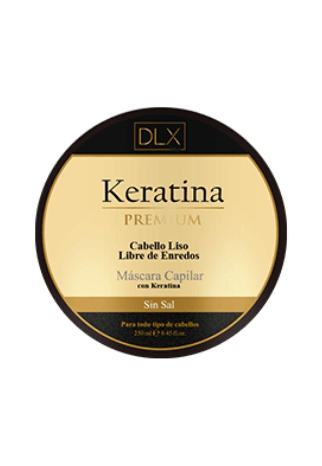 Deluxe Mascara Capilar Keratina Premium Sin Sal 250 Ml-0