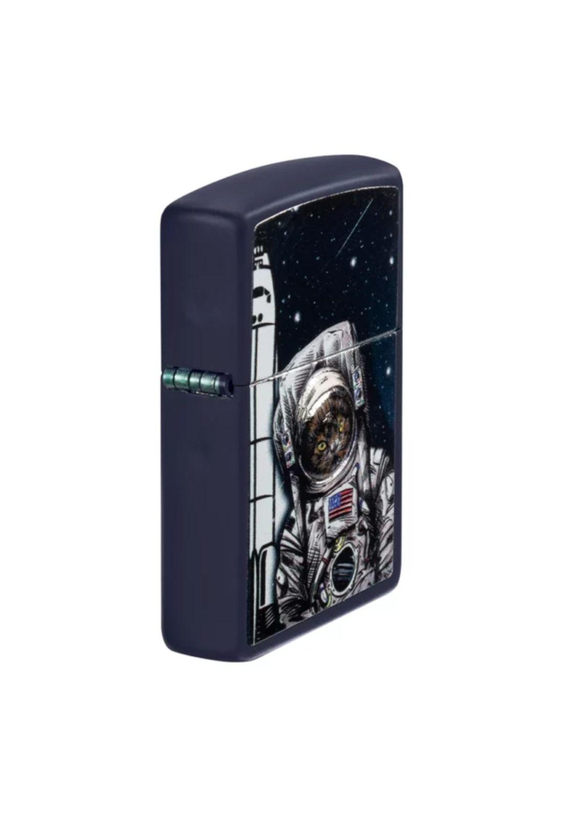 Encendedor Zippo Space Kitten Design Azul ZP239.CT400143-4