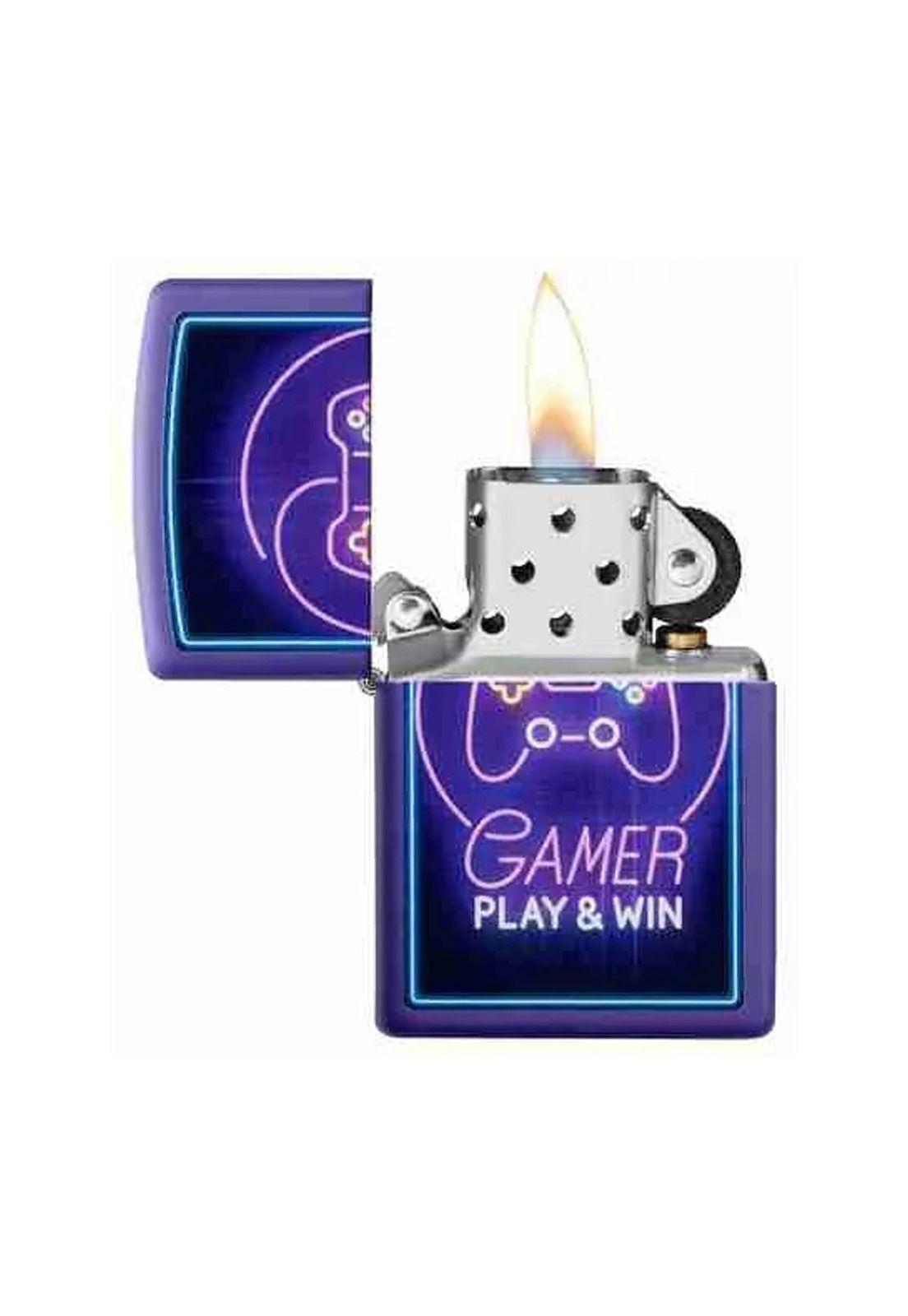 Encendedor Zippo Gamer Design Morado ZP49157-1