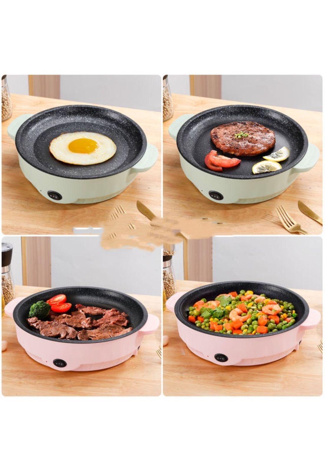 Sartén Eléctrico Multifuncional Color Verde-1