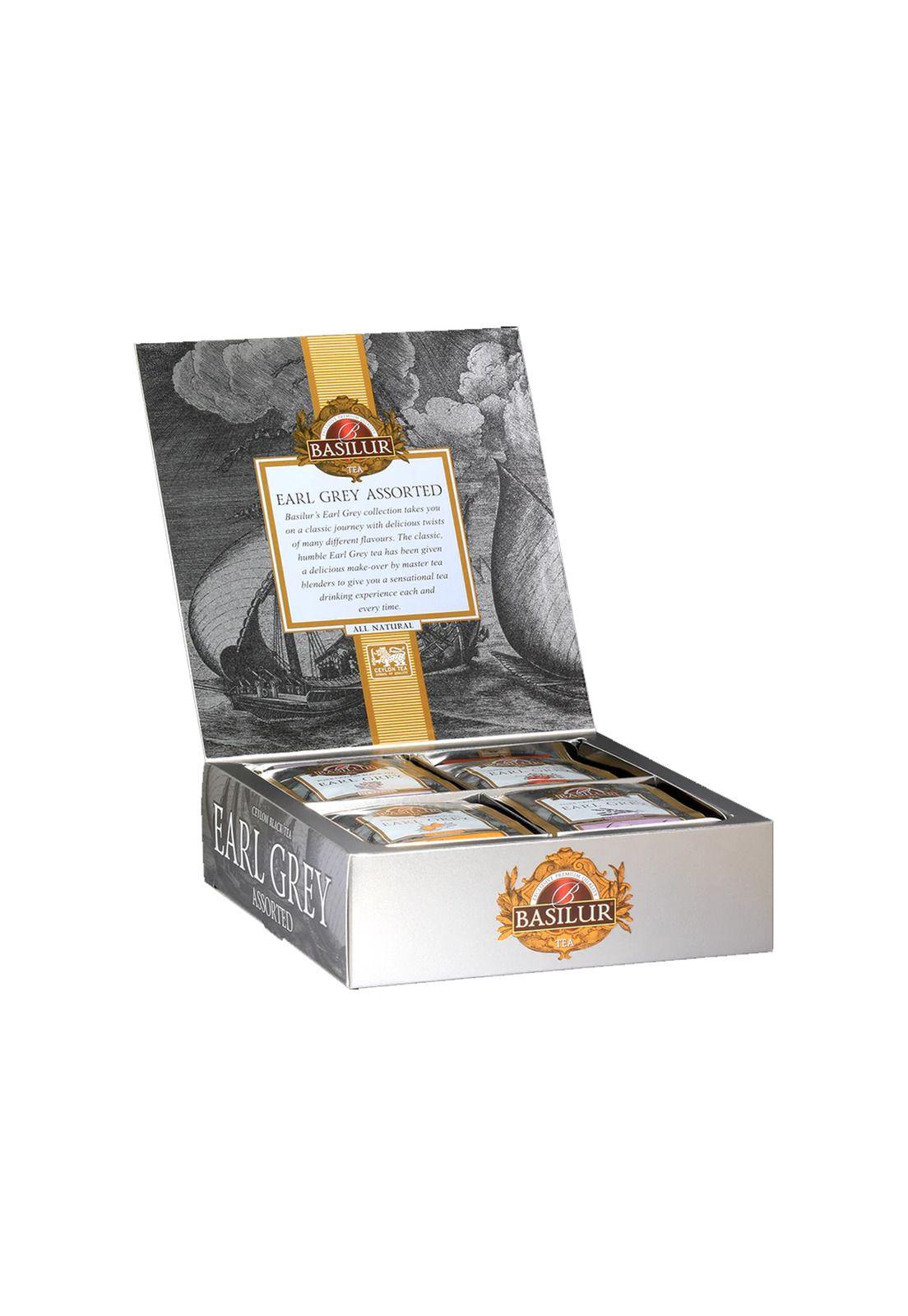 Te Negro Frutal Basilur Earl Grey Assorted Caja 40 Bolsas-1