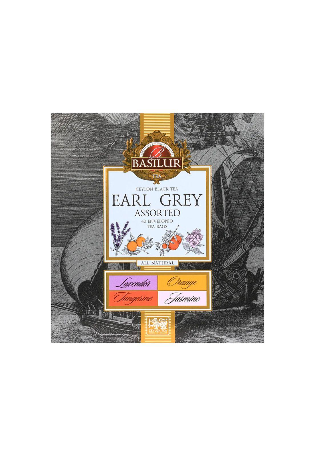 Te Negro Frutal Basilur Earl Grey Assorted Caja 40 Bolsas-2