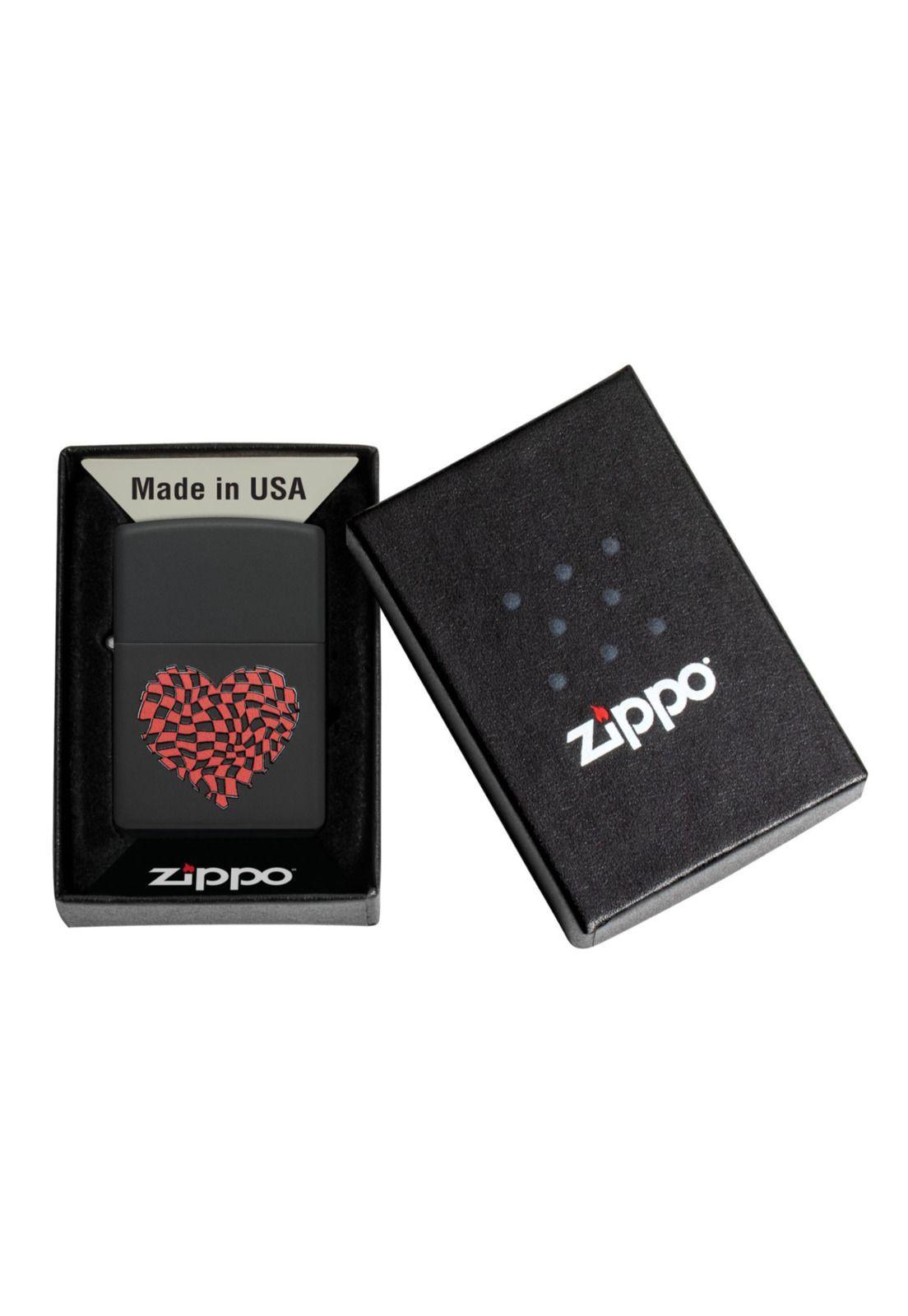 Encendedor Zippo Heart Design Negro ZP48719 (Talle:Tamaño Único)-5