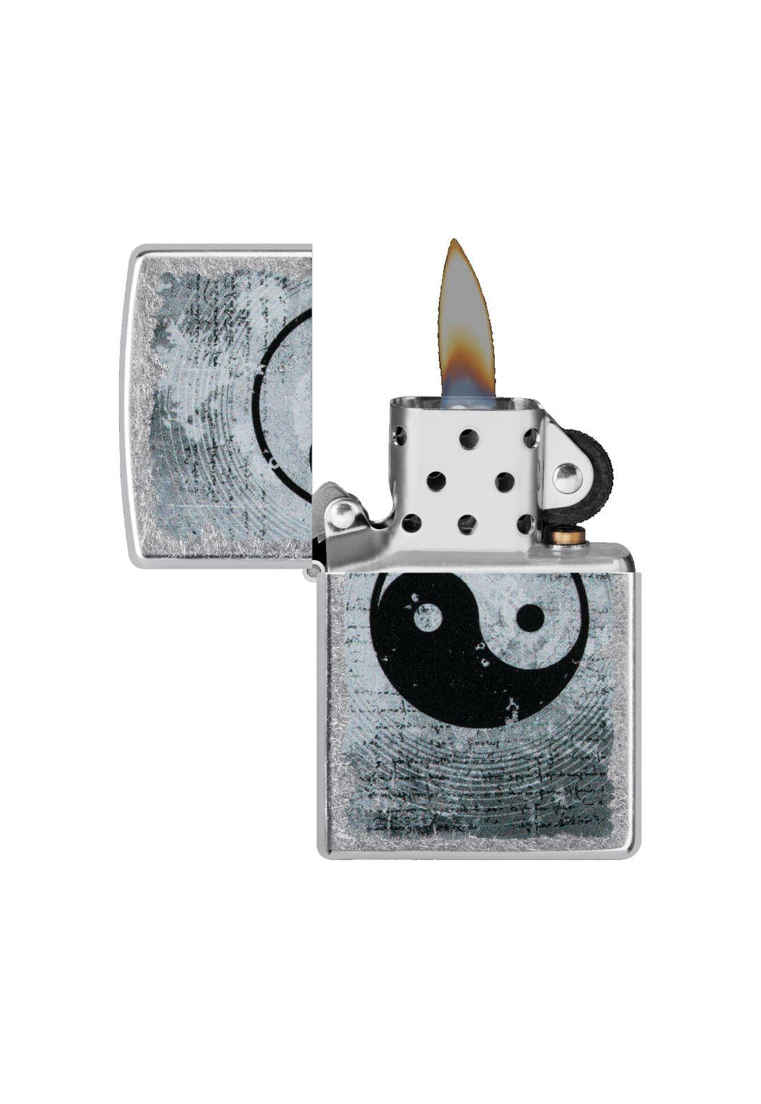 Encendedor Zippo Yin Yang Design Plateado ZP49772-1
