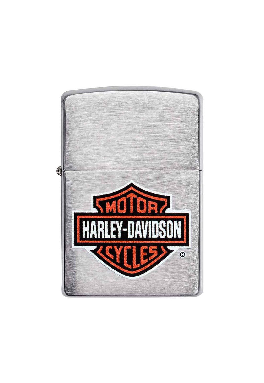 Encendedor Zippo Harley Davidson Logo Naranja Zp200hd.h252-0