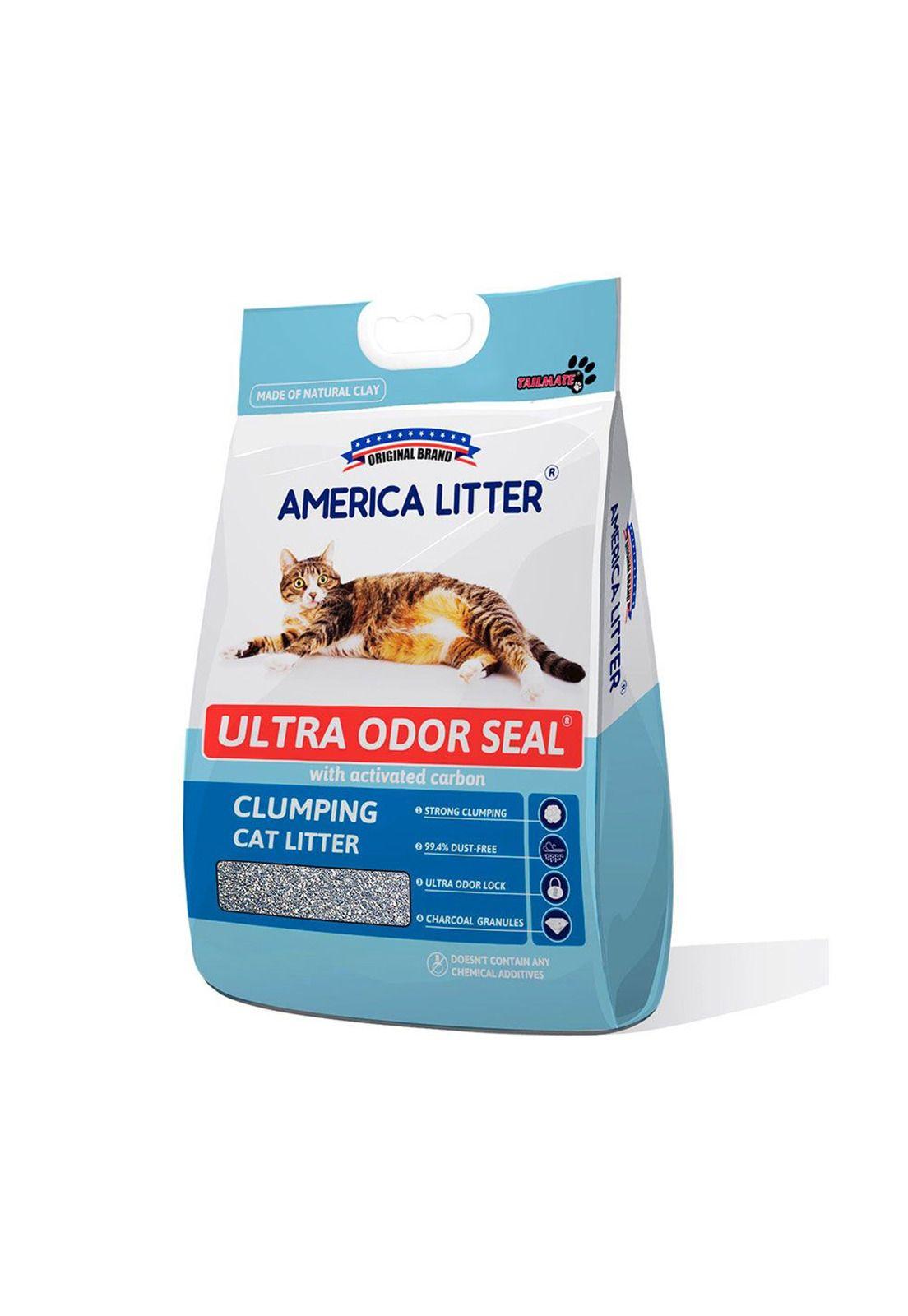 Arena para Gatos America Litter Ultra Odor Seal 15kg-0