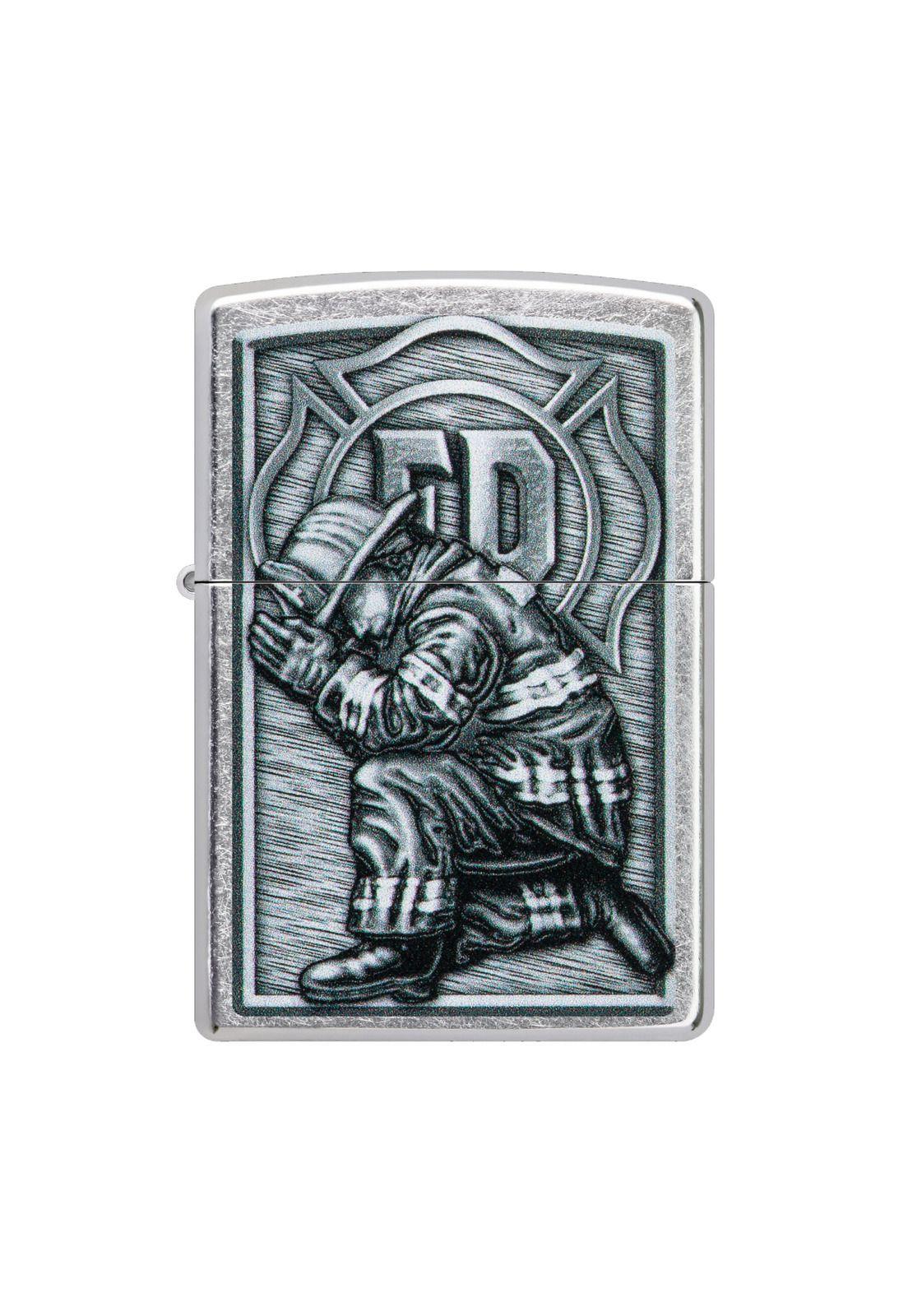 Encendedor Zippo Firefighter Design Plateado ZP49785-0