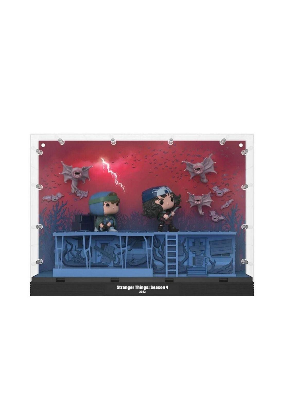 Funko Pop Moment Stranger Things S4 Dustin Eddie Demobats 05-2