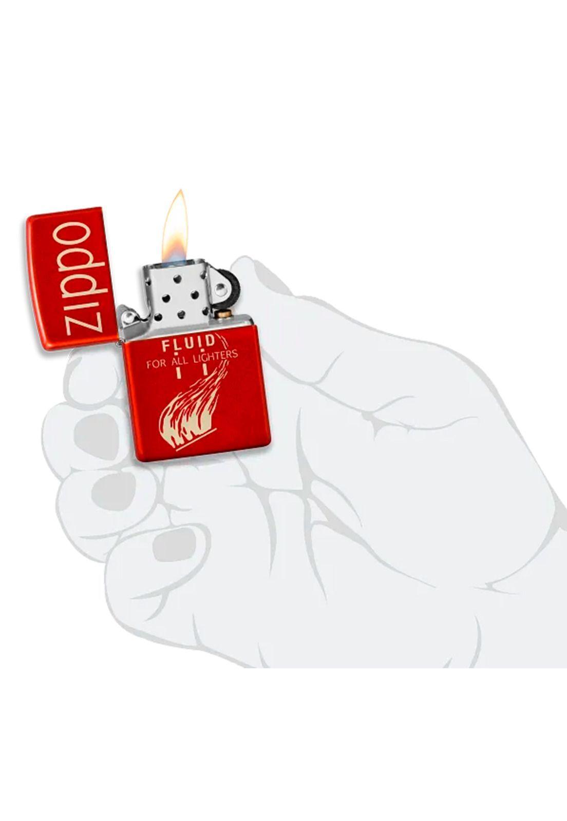 Encendedor Zippo Retro Design Rojo Zp49586-4