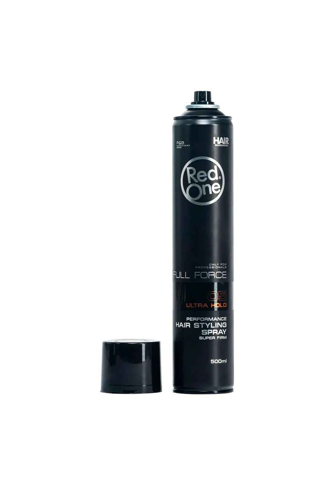 Laca Fijador Red One Hair Spray Full Force 500 Ml-1