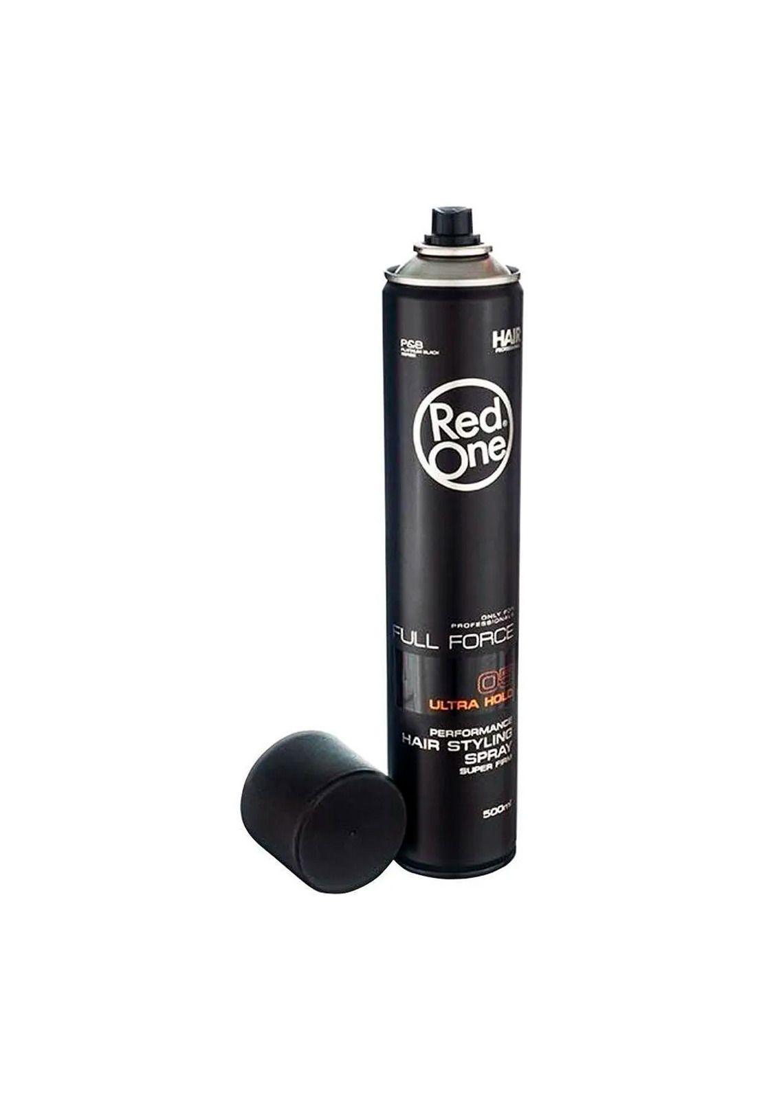 Laca Fijador Red One Hair Spray Full Force 500 Ml-2