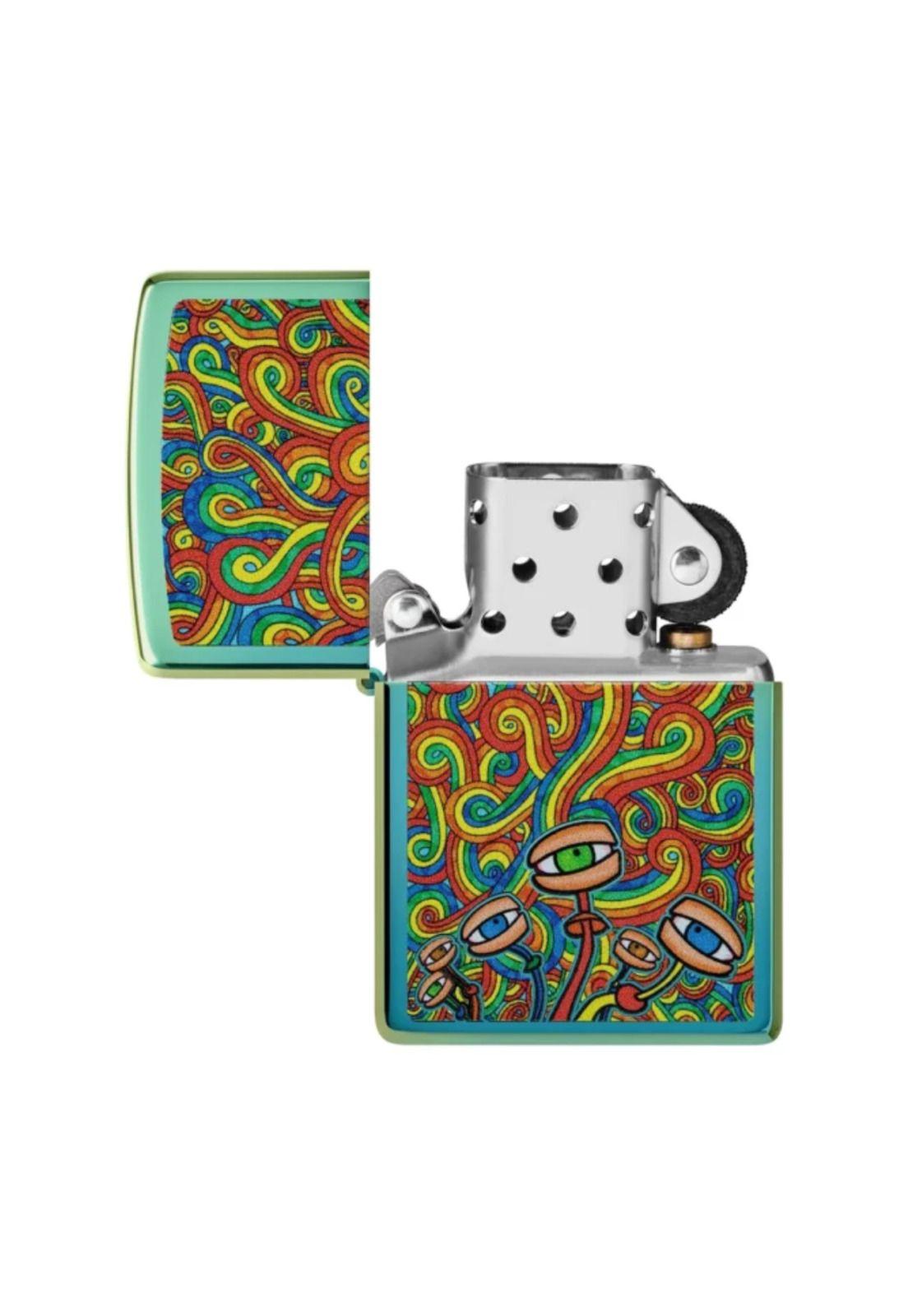 Encendedor Zippo Psychedelic Imagery Verde ZP49191.CI416387-3