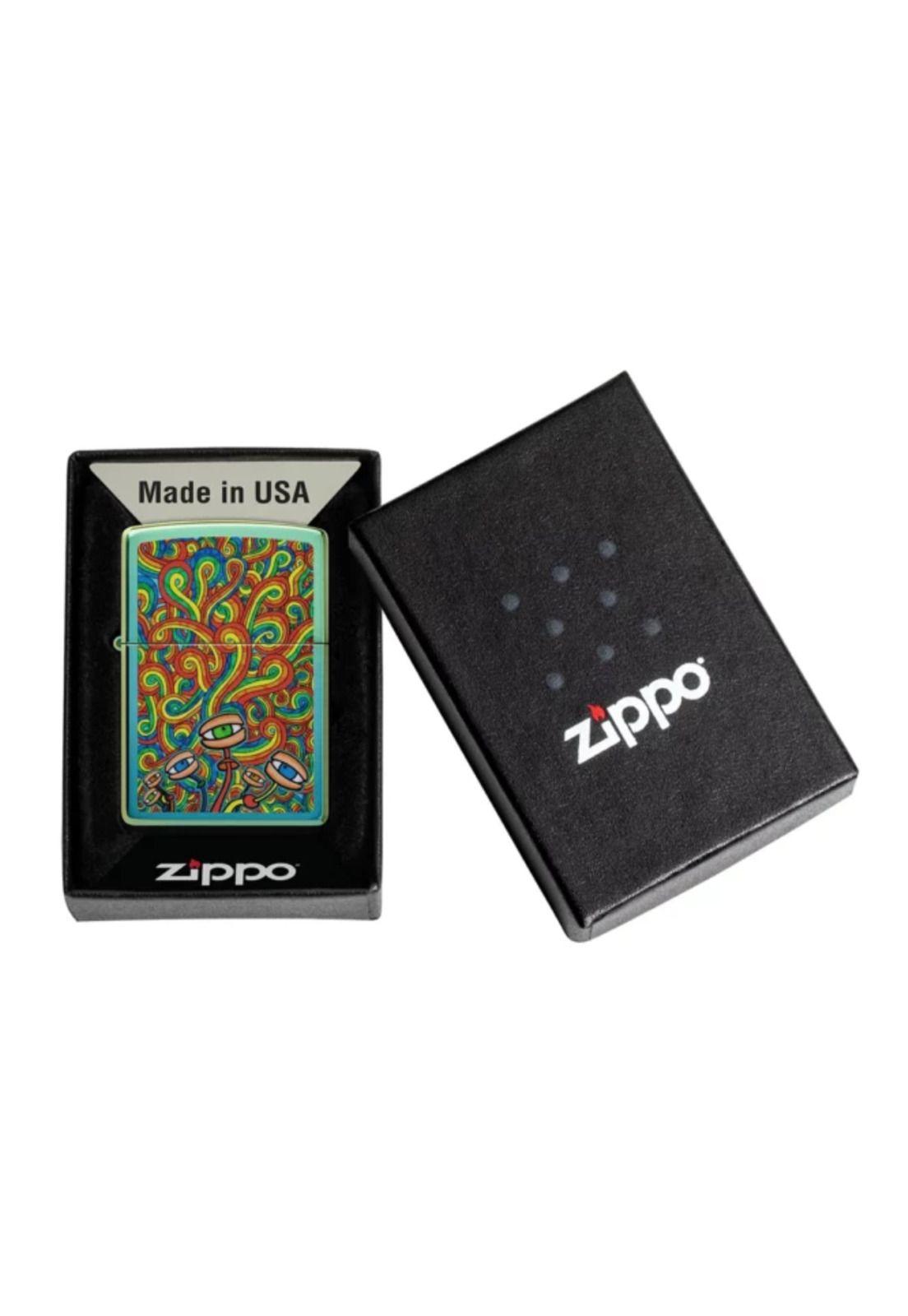 Encendedor Zippo Psychedelic Imagery Verde ZP49191.CI416387-4